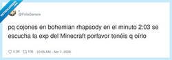 Enlace a Queen predijo el Minecraft y aquí seguimos fingiendo que no, por @FoIlaGansos