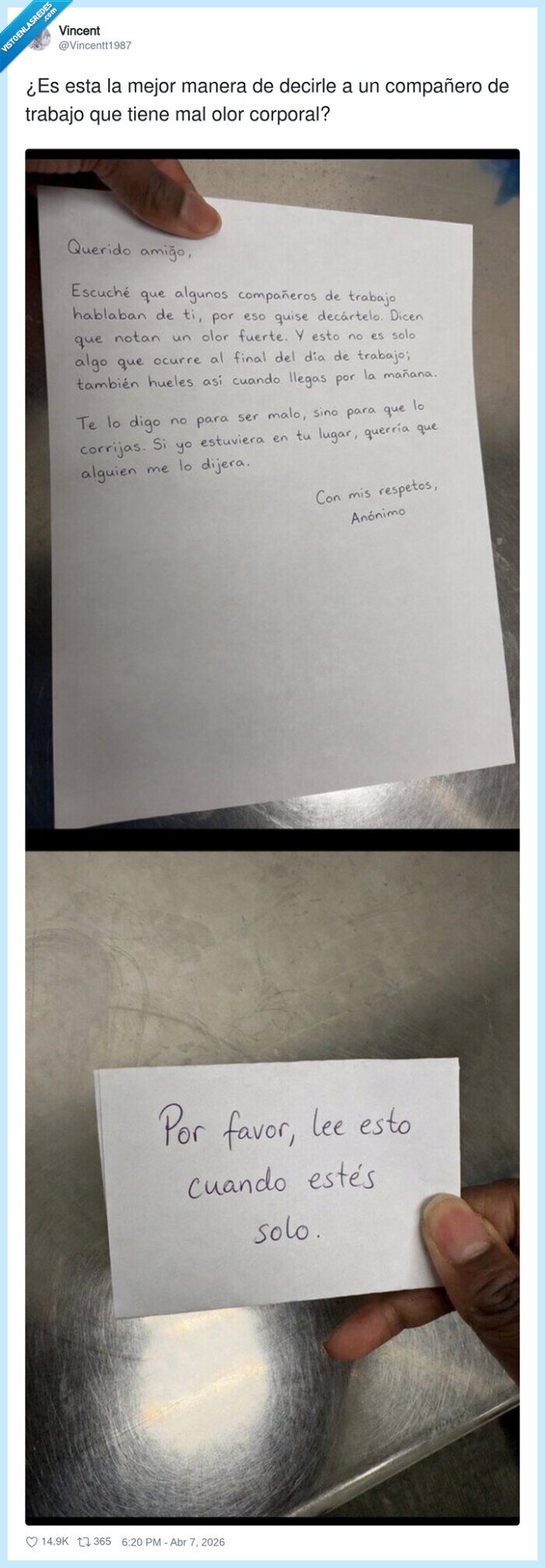 trabajo,compa&ntilde;eros,anonimo,olor,oficina