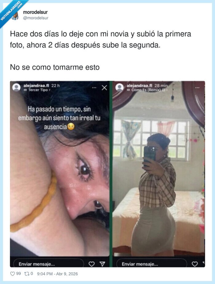 1724122 - Ha pasado un tiempo: exactamente 48 horas y ya estoy en modo ‘superada’, por @morodelsur