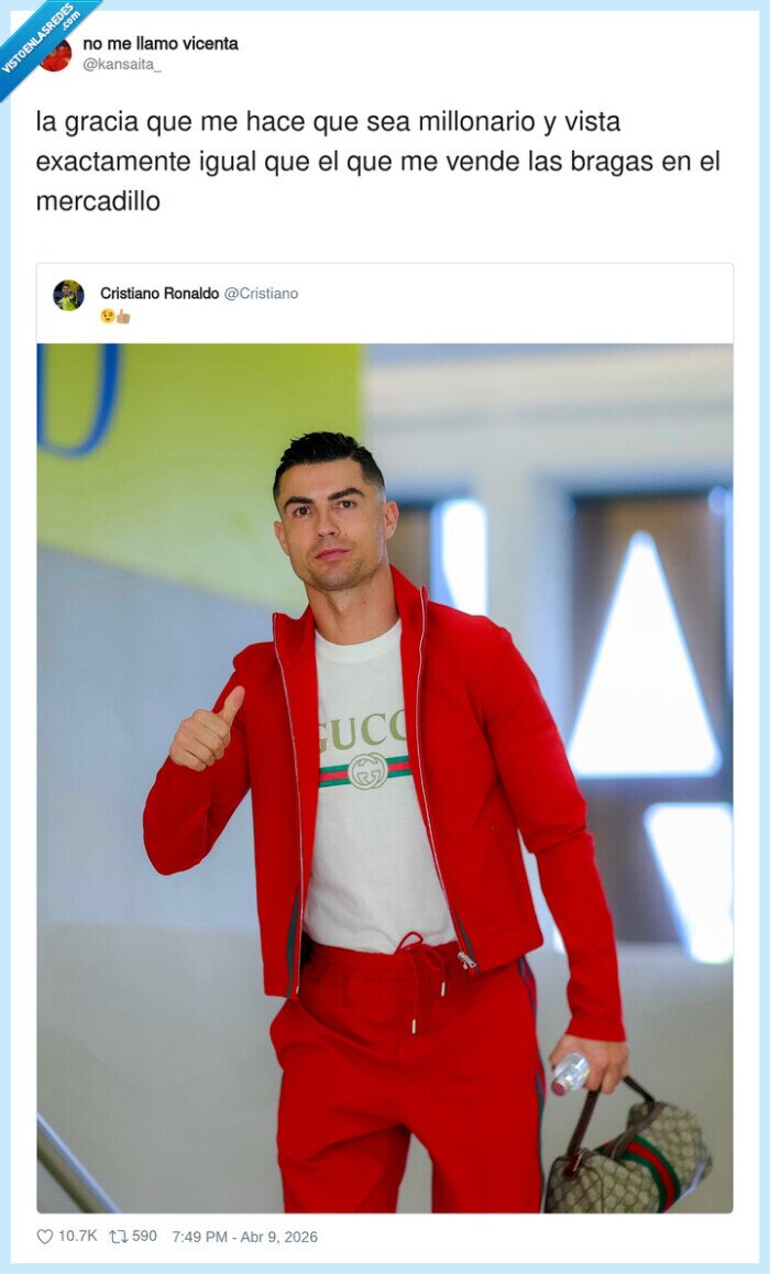 cr7,millonario,mercadillo,hortera