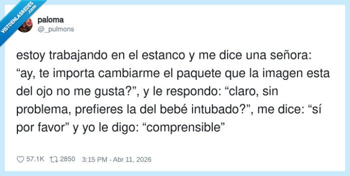 cambio,paquete,beb&eacute;,intubado,compreNSIBLE