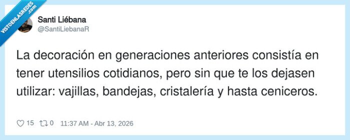 decoraci&oacute;n,vajilla,cristaler&iacute;a,generaciones,casa