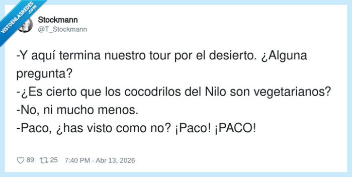 desierto,tour,cocodrilos,preguntas,paco
