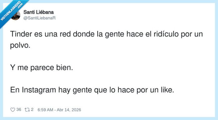 Tinder,Instagram,rid&iacute;culo,like,polvo