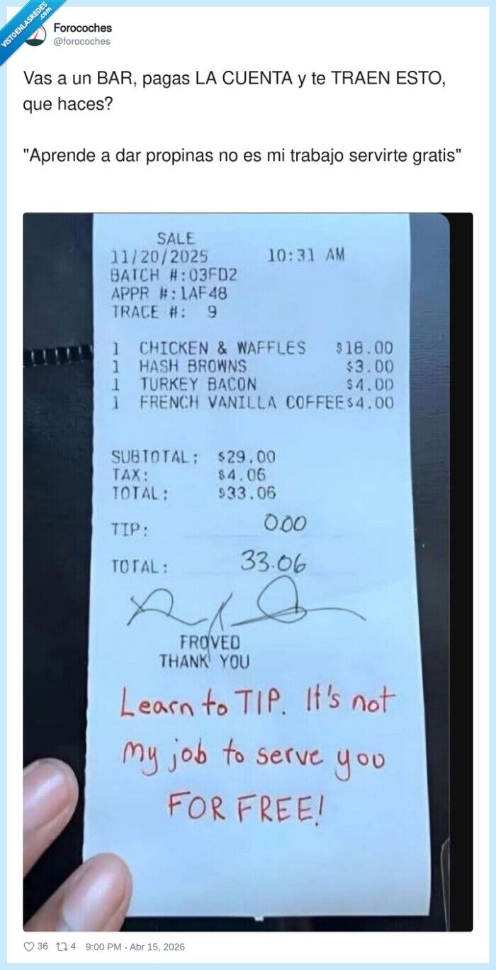 propina,camarero,cuenta,restaurante,factura