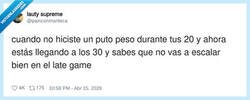 Enlace a Yo a los 30 intentando remontar la partida con un tutorial de YouTube y 12€ en la cuenta, por @painconmanteca