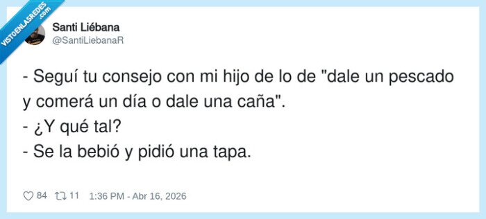 consejo,pescado,ca&ntilde;a,tapa,padres