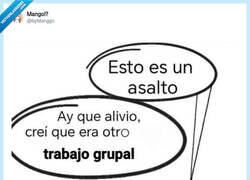 Enlace a Pensé que me tocaba coordinar el trabajo en grupo, por @byManggo