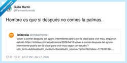 Enlace a La clave para vivir más: dejar de hacer el tonto y comer, por @Farmaenfurecida