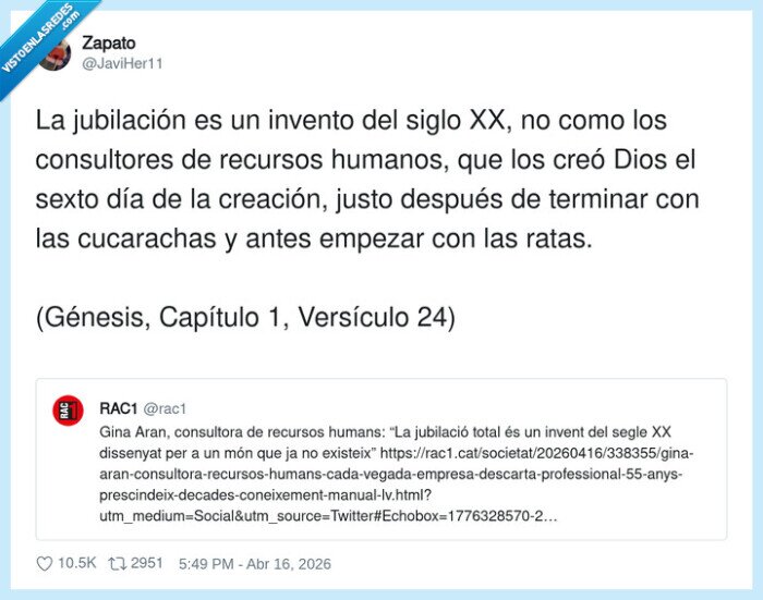 jubilaci&oacute;n,trabajo,RRHH,biblia,consultor&iacute;a