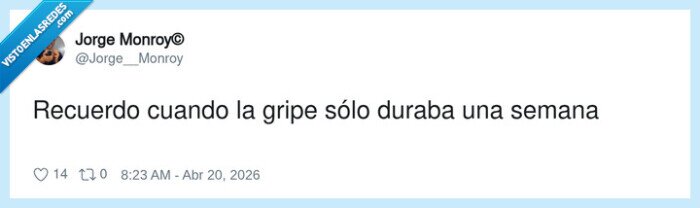 gripe,resfriado,secuelas,nostalgia,salud