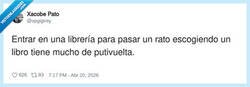 Enlace a Yo entrando a la librería “solo a mirar” y saliendo con un libro, tres marcapáginas y una deuda moral, por @xpgigirey