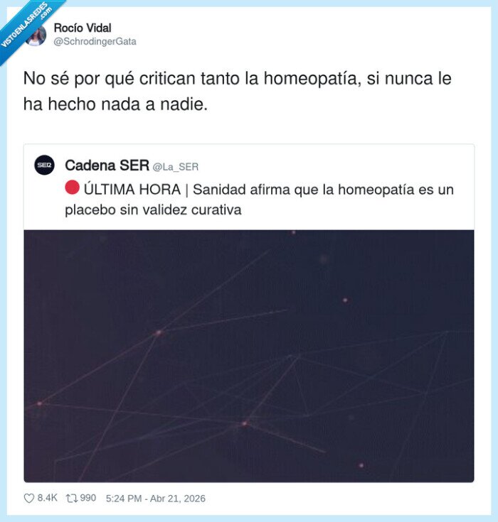 homeopat&iacute;a,placebo,sanidad,titular,medicina