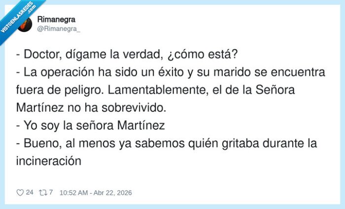 se&ntilde;ora martinez,exito,operacion