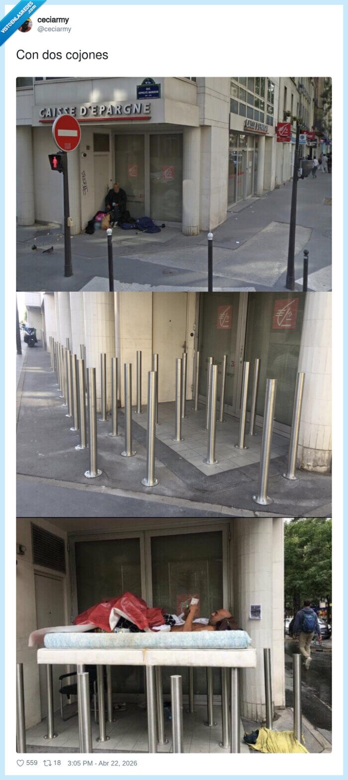 arquitectura,pinchos,banco,ingenio,calle