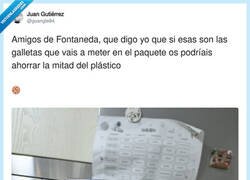 Enlace a Las galletas Fontaneda son las nuevas patatas chips de bolsa, por @guangle84