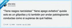 Enlace a Igual no es apego evitativo: es que es un gili y punto, por @lamastabo