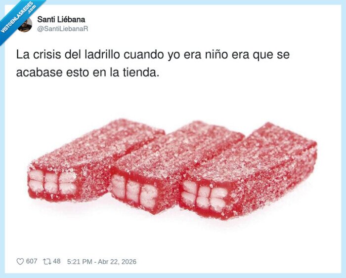 caramelo,ladrillo,ni&ntilde;ez,dulce,crisis