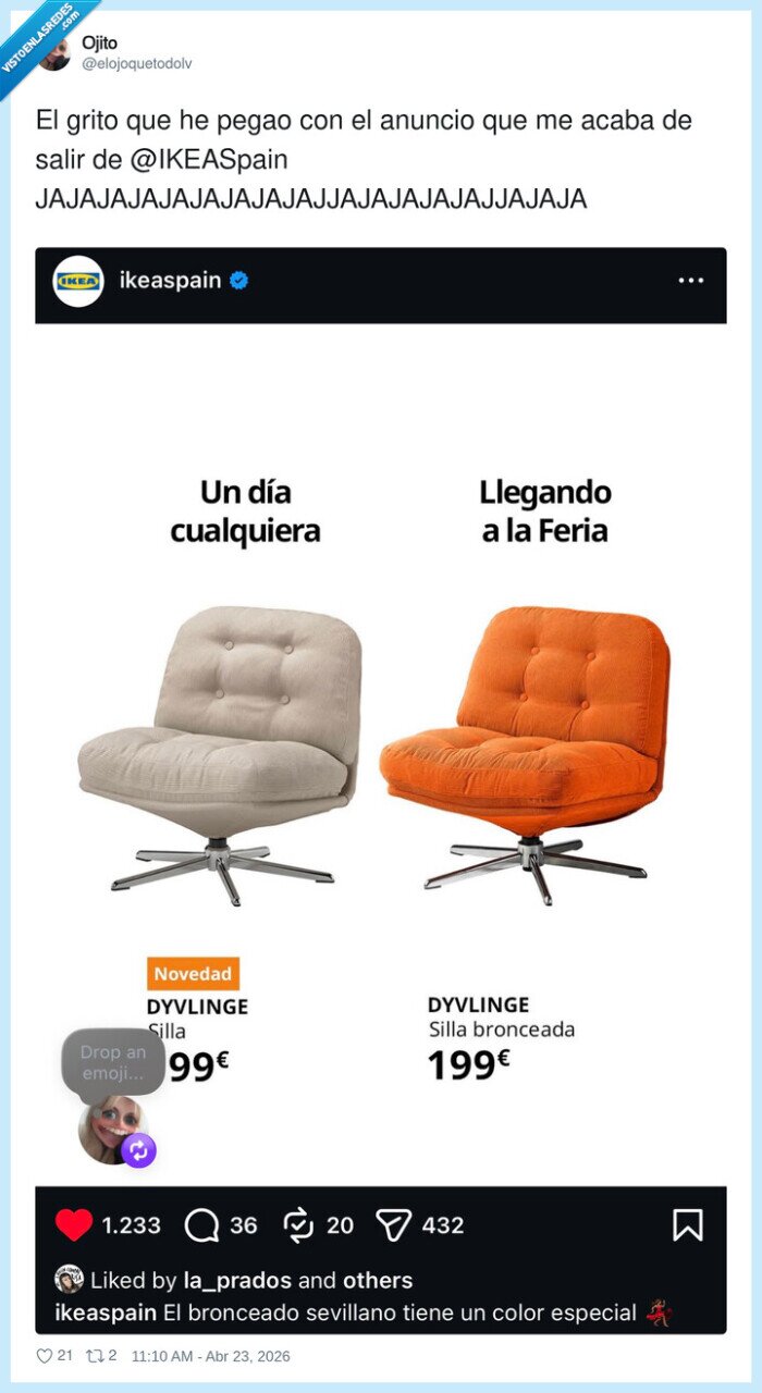 ikeaspain,anuncio,feria de abril,naranja