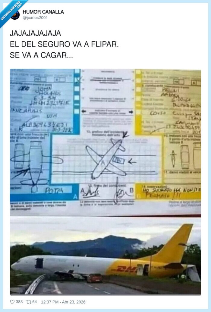 seguro,siniestro,avion,autovia,peritaje