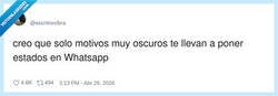 Enlace a Poner estados en WhatsApp es el ‘algo que contar’ de la gente que no tiene nada que contar, por @escritosvibra