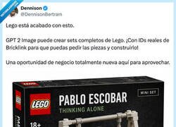 Enlace a Pura fantasía, puedes hacer cualquier set con IA, y te dice qué piezas comprar para hacerlo realidad, por @DennisonBertram