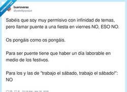 Enlace a Esta semana no hay puente, que quede claro