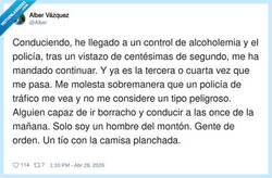 Enlace a El verdadero privilegio: que te vean la cara de funcionario y ni te hagan soplar