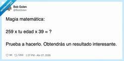 Enlace a Me quedo todo loco, por @BobGolen
