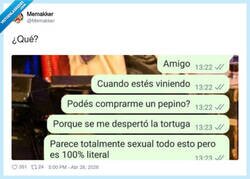 Enlace a La tortuguita come-pepino, por @Memakker