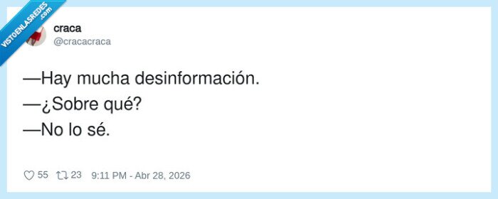 desinformacion,conversacion,incertidumbre,sabiduria,duda