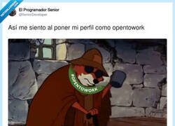 Enlace a Me pongo #OpenToWork y, de repente, soy el primo al que todos llaman para “un favorcito” gratis, por @5eniorDeveloper