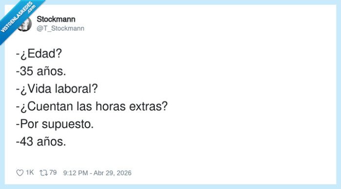 vida laboral,horas extra
