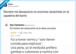 Enlace a Ir al Villa México a pedir calamares a la romana es como ir a la zapatería a por alcachofas, por @Euruscatalufo