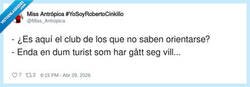 Enlace a Creo que te has ido muy lejos, por @Miss_Antropica
