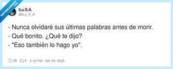 Enlace a Moraleja: no hagas de humilde ni en tu lecho de muerte, por @iLu_S_A
