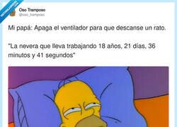 Enlace a La nevera lleva 18 años sin vacaciones, por @oso_tramposo