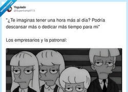 Enlace a Los empresarios viendo lo de las 25 horas: “perfecto, otra gratis”, por @Supertramp9713