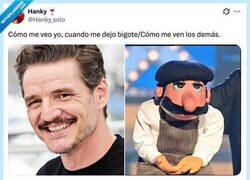 Enlace a Yo: “me dejo bigote y subo de nivel”. La realidad: “hola, vengo a arreglarte la caldera”, por @Hanky_solo