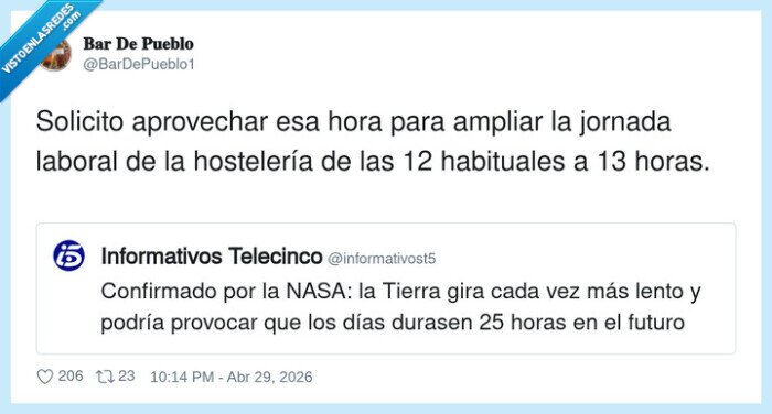 hosteler&iacute;a,jornada,NASA,tierra,trabajo