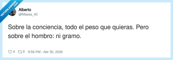 conciencia,hombro,carga,quejas,pereza