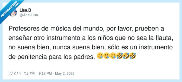 flauta,colegio,padres,m&uacute;sica,ruido