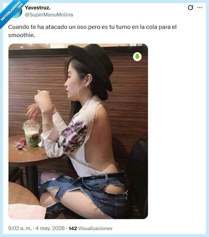 oso,smoothie,turno,cola,ataque