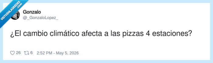 1727466 - Al paso que vamos, la 4 estaciones va a ser solo verano con extra de piña, por @_GonzaloLopez_