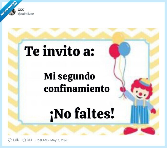 confinamiento,segundo,invitacion,carnaval,mascara