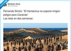 Enlace a Canarias ya va en modo The Walking Dead, por @TirodeGraciah