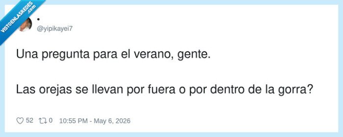 verano,gorra,orejas,moda,cuesti&oacute;n