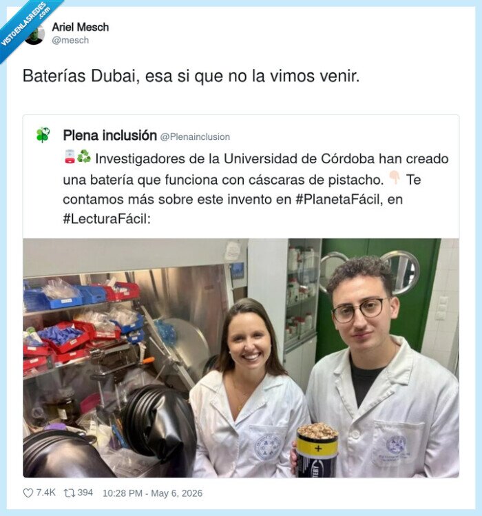 bater&iacute;a,pistacho,investigaci&oacute;n,ciencia,universidad