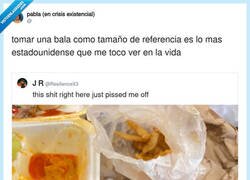 Enlace a En América para medir lo pequeño no usan el pulgar, usan la bala, por @PablaLunar