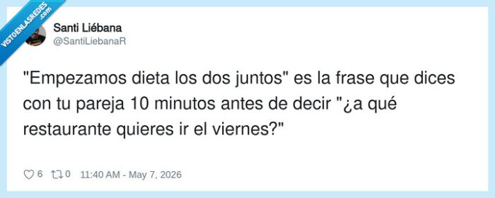 dieta,pareja,restaurante,tentaci&oacute;n,viernes